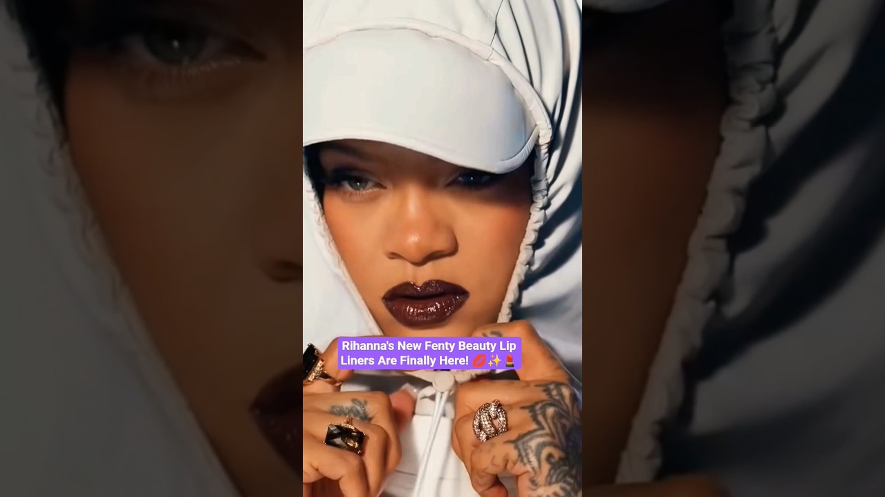Rihanna's New Fenty Beauty Lip Liners Are Finally Here! 💋✨ #fentybeauty #rihanna #yoytubeshorts