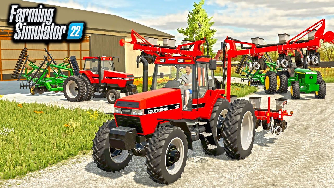 OLD SCHOOL EQUIPMENT & SPRING PLANTING! (ROLEPLAY) | FARMING SIMULATOR 22