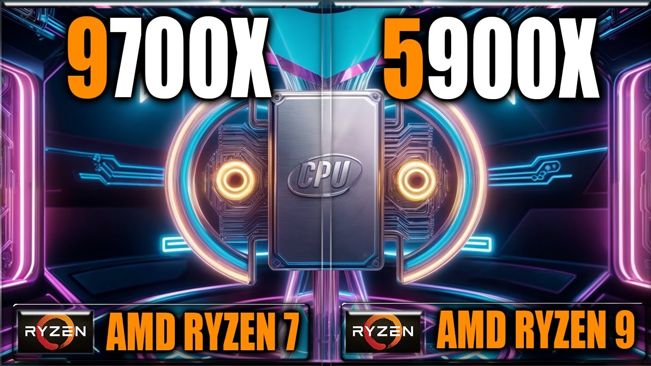 9700X vs 5900X Benchmarks - Tested in Games and Applications