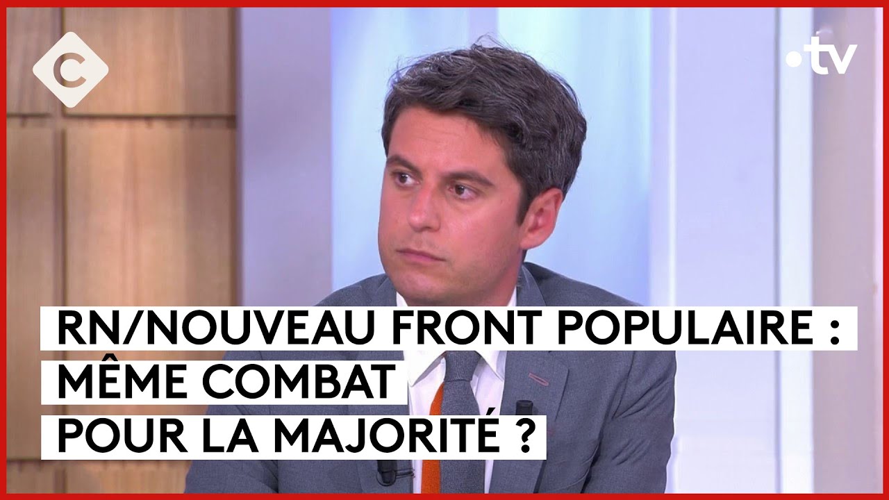 Macron : le résultat du 2nd tour « ne sera la faute de personne » - C à Vous - 24/06/2024