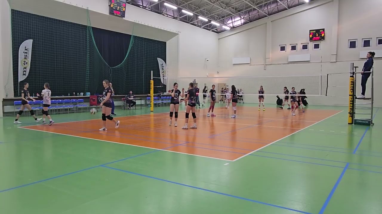 Mecz UKSILOWSHE BRZEG vs ZAKSA KEDZIEZYN KOZLE II (set1/2 cd) 4.01.2026 Mlodziczki