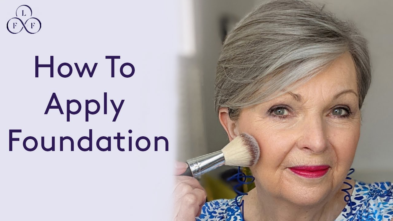 How to Apply Foundation to an Older Face - Makeup For Older Women