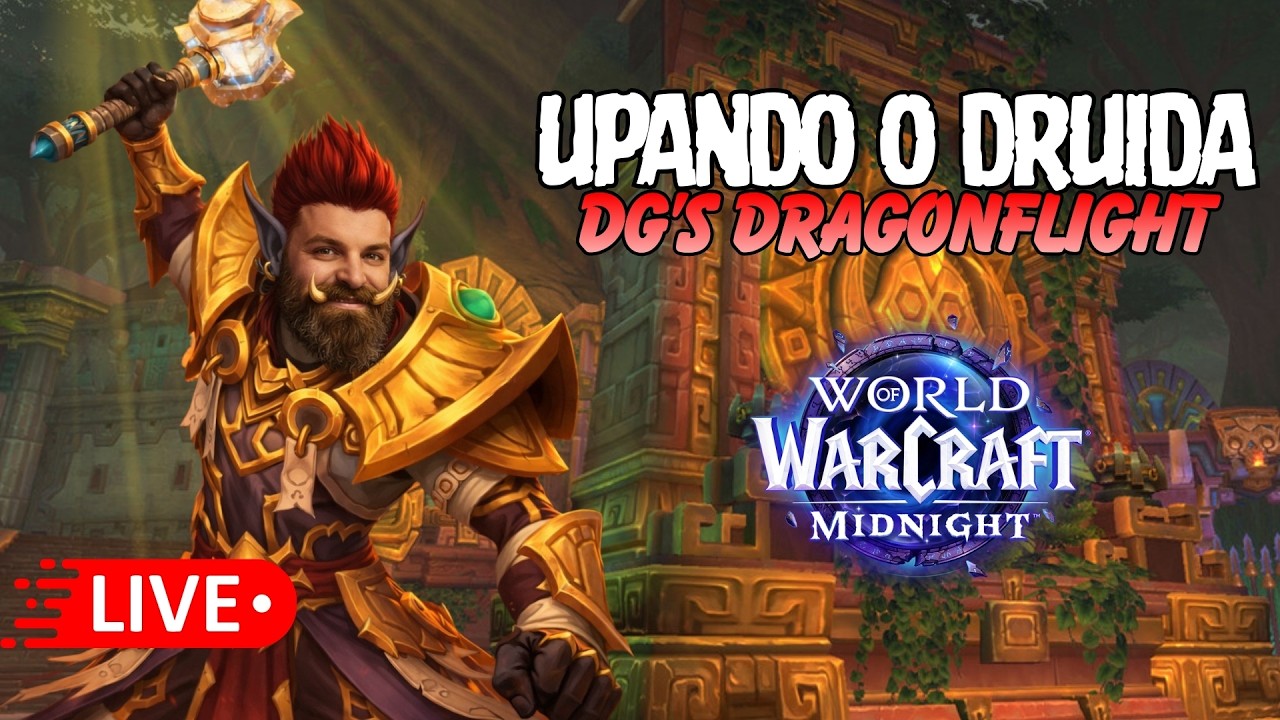 🎥 Upando level do Druida | Chega mais ❗discord ❗pix ❗comandos