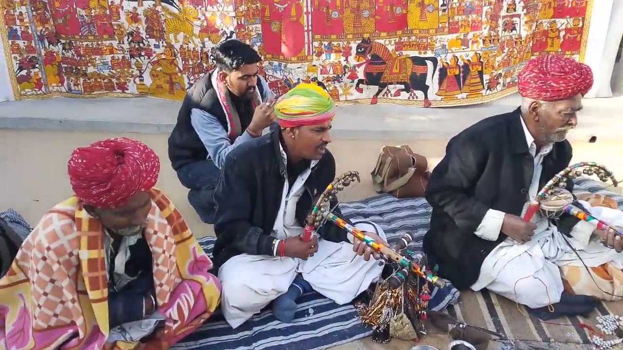 पांडुजी की पड़ गायक ठाकराराम और कलाराम 9166591069
