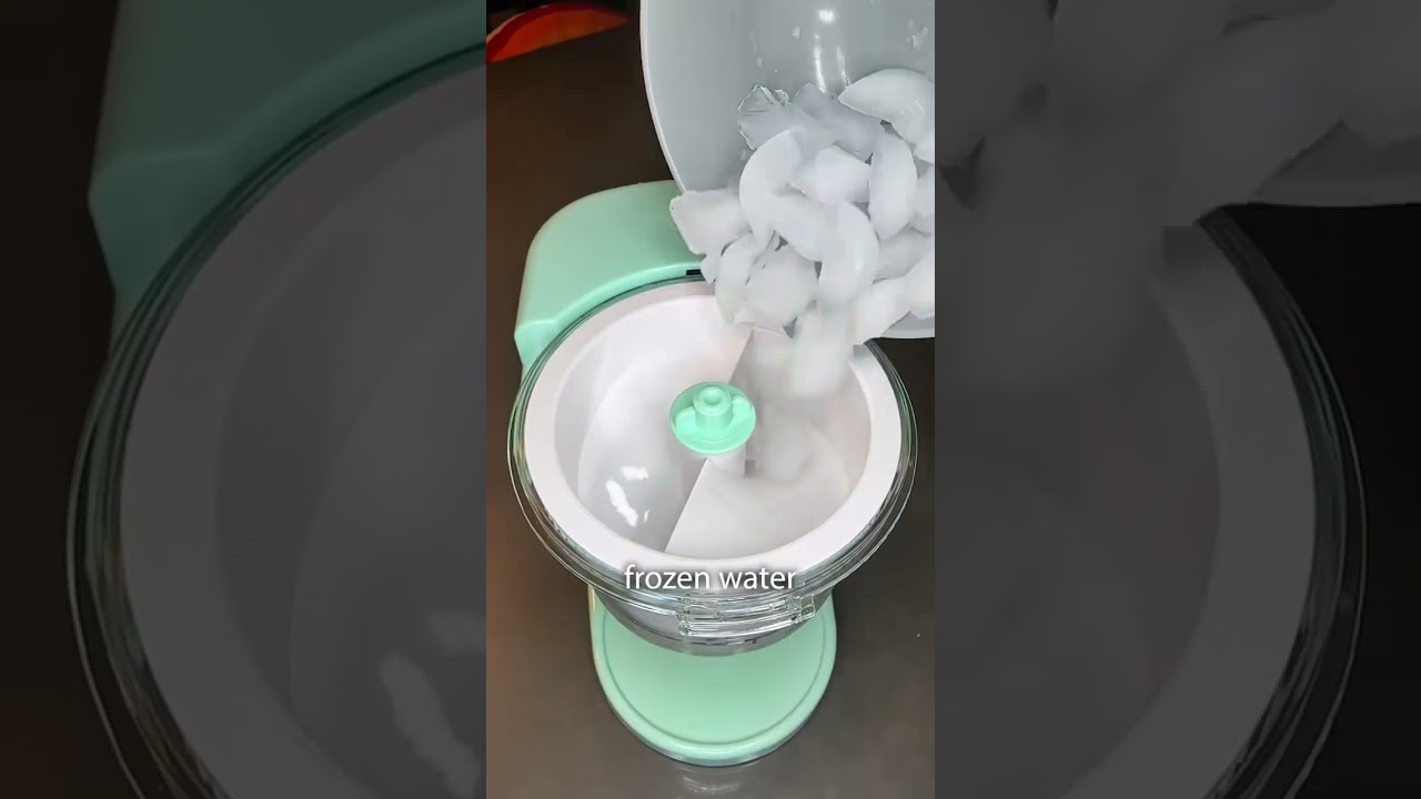 Will this snow cone maker 🍧 actually make a good snow cone?