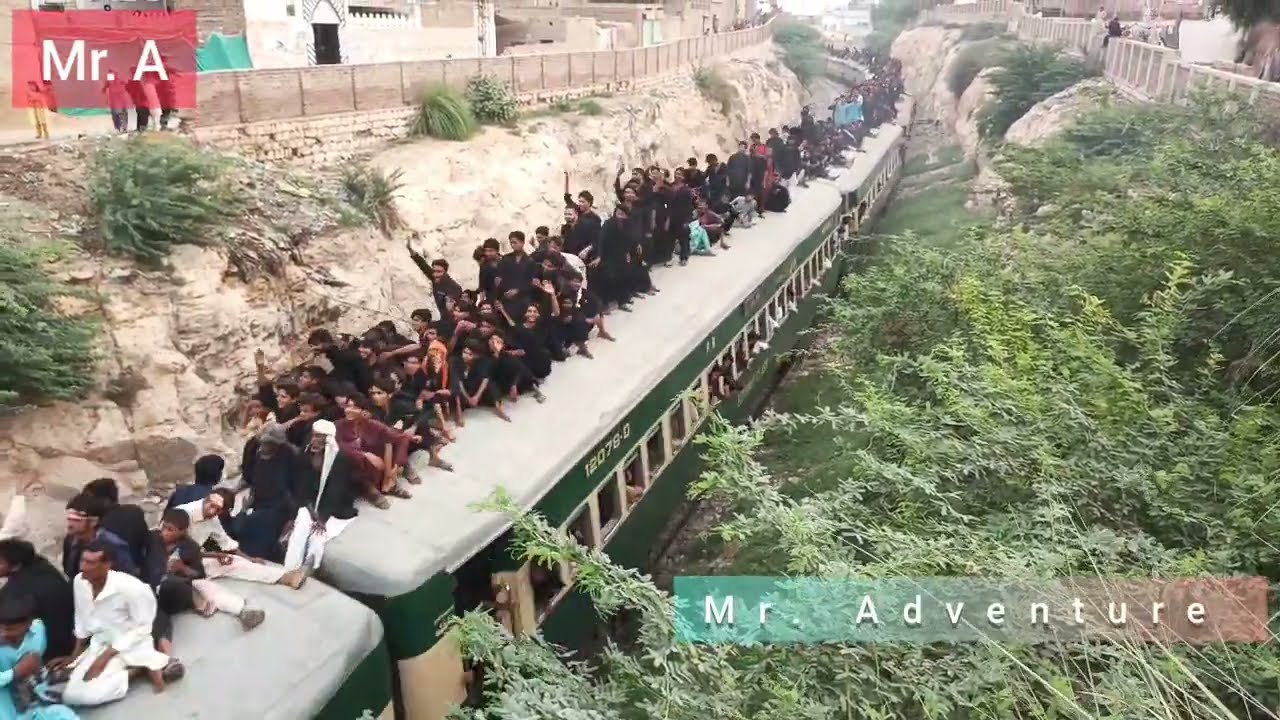 9 Muharram Rohri Karbala 2022 | Train ki chat Pe azadar|  Railway Station Rohri