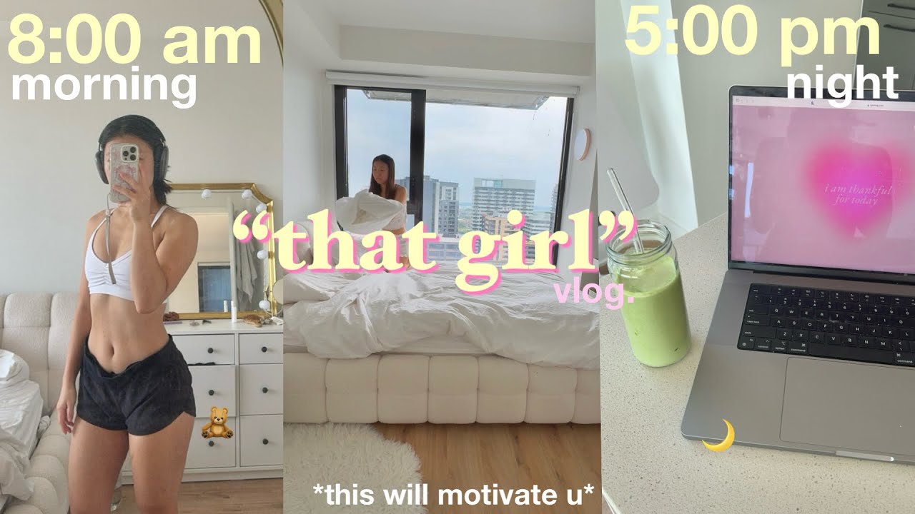 aesthetic vlog🐰 realistic morning routine, healthy habits, staying consistent, bday reflections