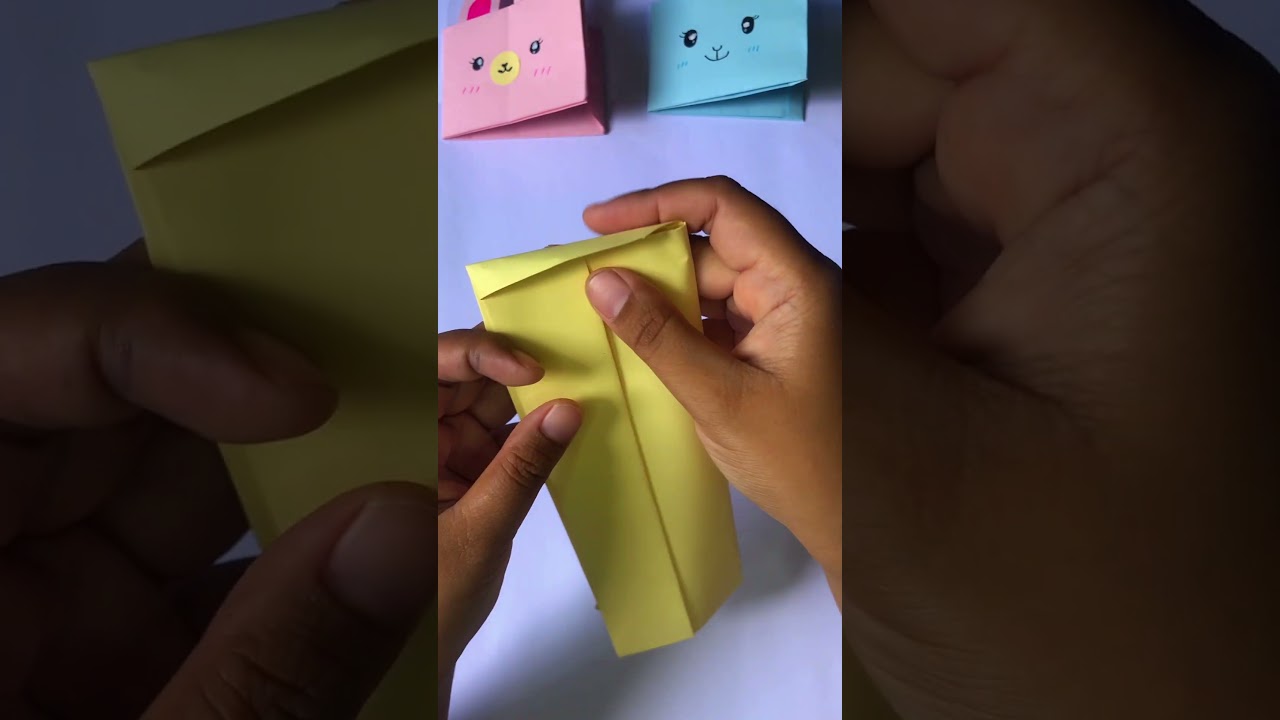 Dompet lipat dari kertas | Origami dompet | Cara membuat dompet dari kertas #diy #origami #dompet