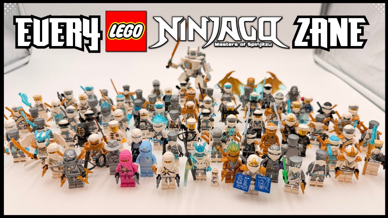 Every Ninjago Zane Minifigure EVER ❄️❄️  (2011-2026)
