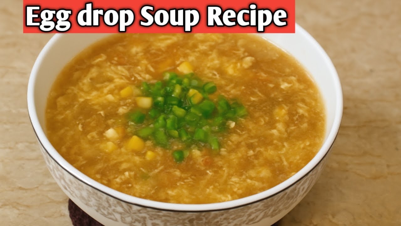 Easy Egg Drop Soup Recipe | Chinese Style Soup Recipe | Simple & Quick Recipe #winterrecipe