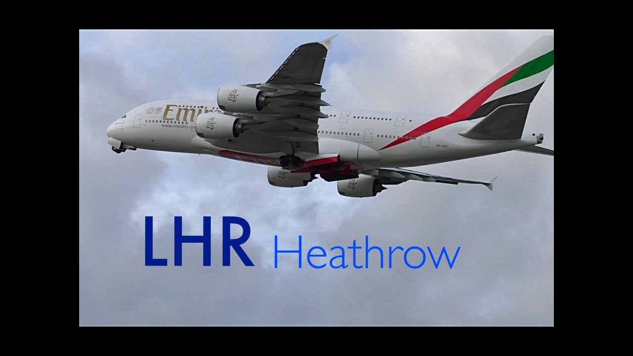 *Windy, Changeable Weather Departures Compilation* London Heathrow  Incl. BA Gear unretracted ...