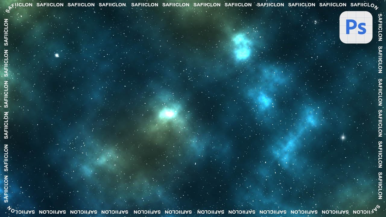 [ Photoshop Tutorial ] How to Make Night Sky Background in Photoshop
