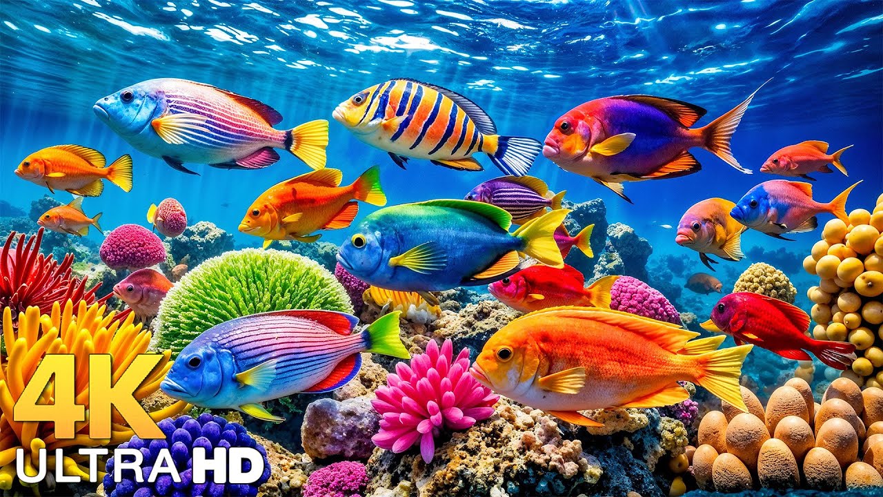 Marvel at Sea Animal in The Best 4K ULTRA HD Aquarium-Dive Into The Mesmerizing Underwater Realm #14
