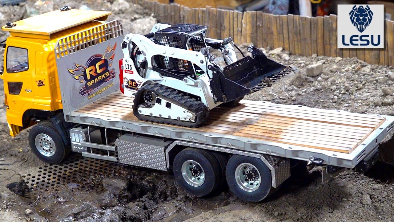PROJECT SKiD! (PT 8) TRACKED LOADER DiGS for the FiRST TiME! LESU LT5 