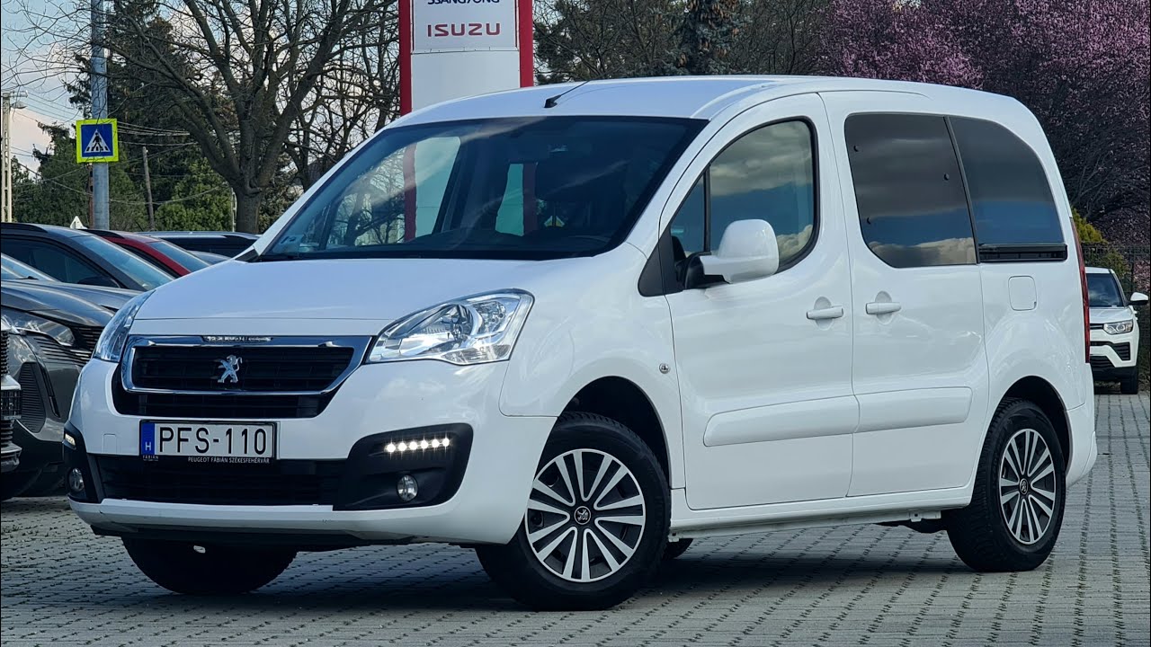 2017 Peugeot Partner Tepee Active 1.6 VTi 120 Polar White