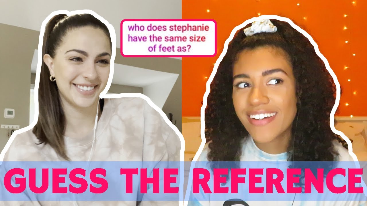 GUESS THE REFERENCE with Samantha Grecchi (Stephanie on The Next Step)