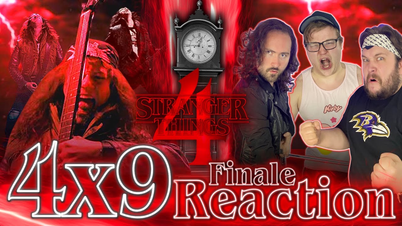 THE MOST METAL CONCERT EVER!!!!! Stranger Things FINALE REACTION PART 1 