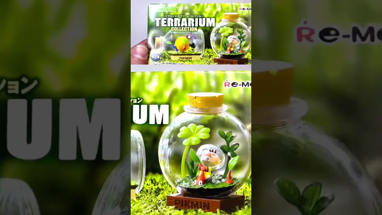 Pikmin Terrarium Collection UNBOXING 🌱 | Re-Ment Blind Boxes | So Cute! #unboxing #blindbox