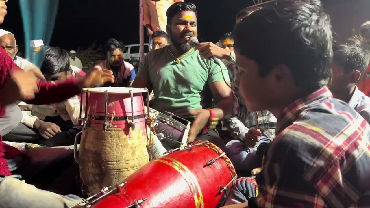 नमन माझे गणरायाला 🌺🙏 फुलांचा हार 🌼✨ | गायक कार्तिक पालवे | नाथपंथी गायन पार्टी नाशिक