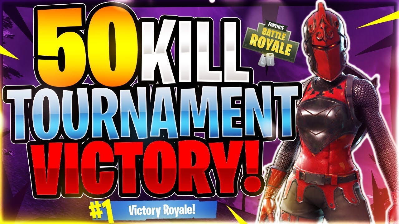 50 KILLS IN A TOURNAMENT MATCH!?! Tournament Highlight #25 (Fortnite Battle Royale)