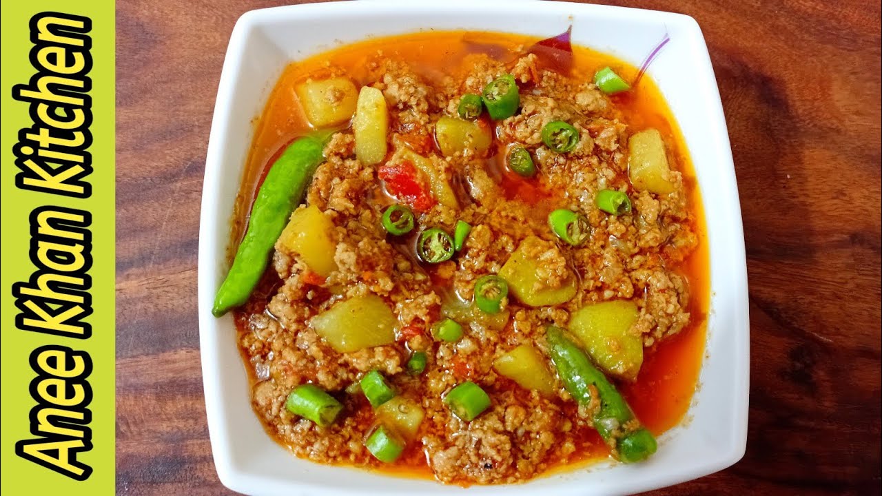 Commercial Beef Aloo Keema Recipe By Anee Khan kitchen | Bhuna Keema Recipe |Aloo Keema Recipe 