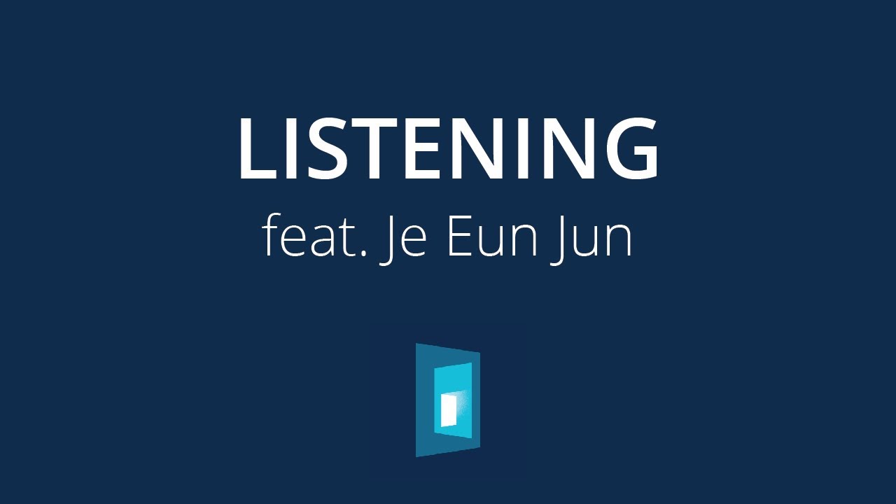 Listening | Official Track Video | feat. Je Eun Jun | Youth Christian Music
