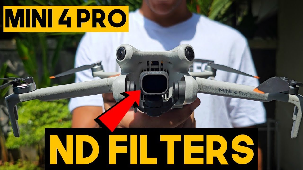 Как легко использовать ND-фильтры — DJI Mini 4 Pro