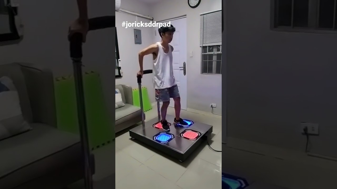 DIY DDR Pad. SMX (StepmaniaX style) #joricksddrpad #dancedancerevolution #diycrafts #stepmania