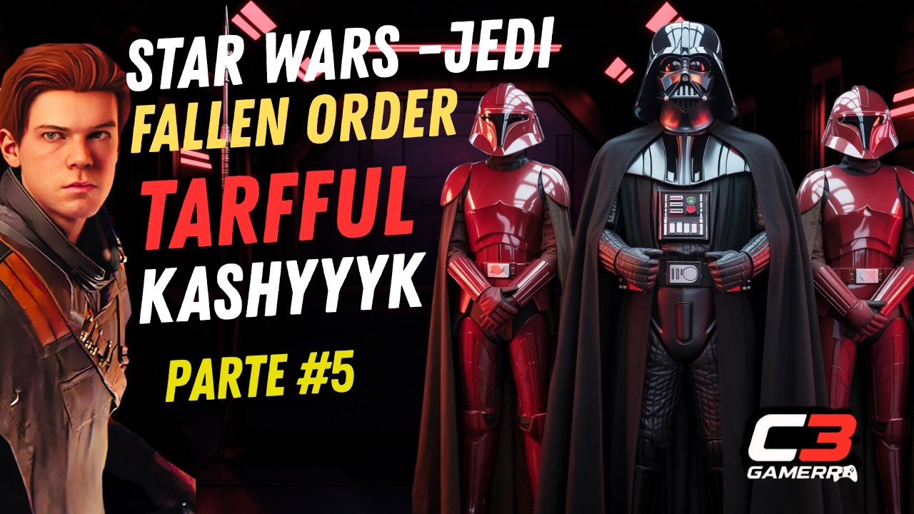 STAR WARS Jedi: Fallen Order #5 🌌 Encontrar Tarfful em KASHYYYK | Gameplay Ao Vivo ⚔️
