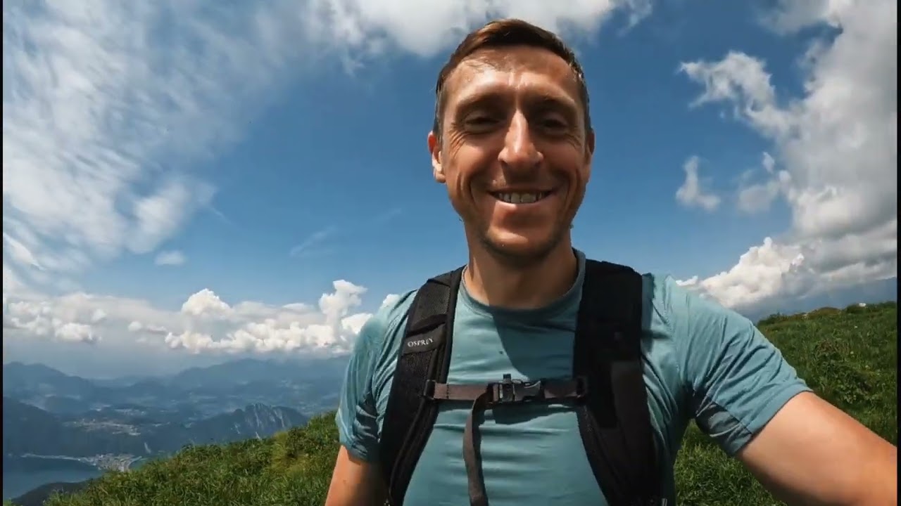 Hiking in Italy and Switzerland. Prealps ⛰️