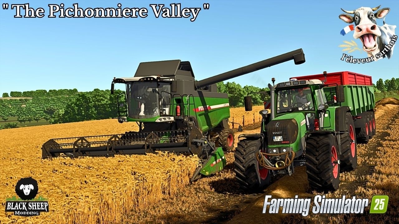 🔴NOUVELLE REMORQUE À LA FERME POUR LA PREMIÈRE MOISSON DE L'ANNÉE /L ELEVEUR SARTHOIS