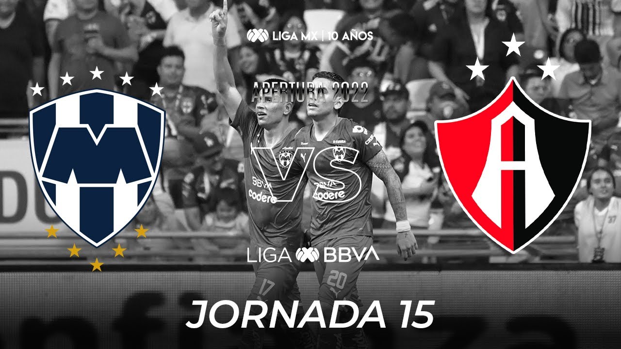 Resumen y Goles | Rayados vs Atlas | Liga BBVA MX | Apertura 2022 - Jornada 15