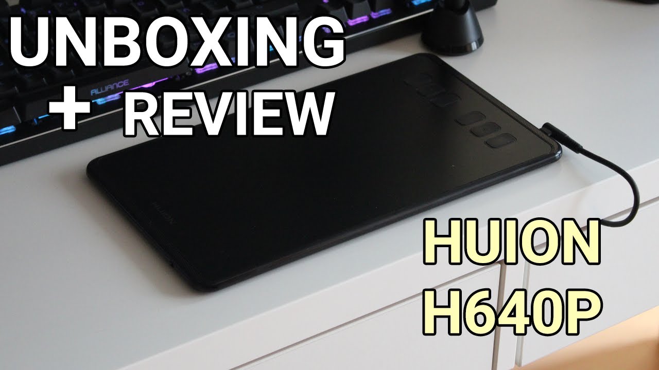 UNBOXING + REVIEW - HUION INSPIROY H640P | La MEJOR tableta gráfica calidad/precio? (Español)