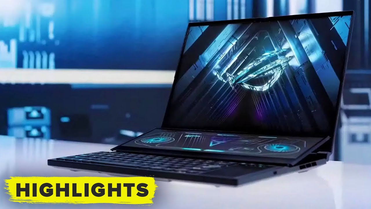 Watch ROG reveal Zephyrus 16 Duo gaming laptop