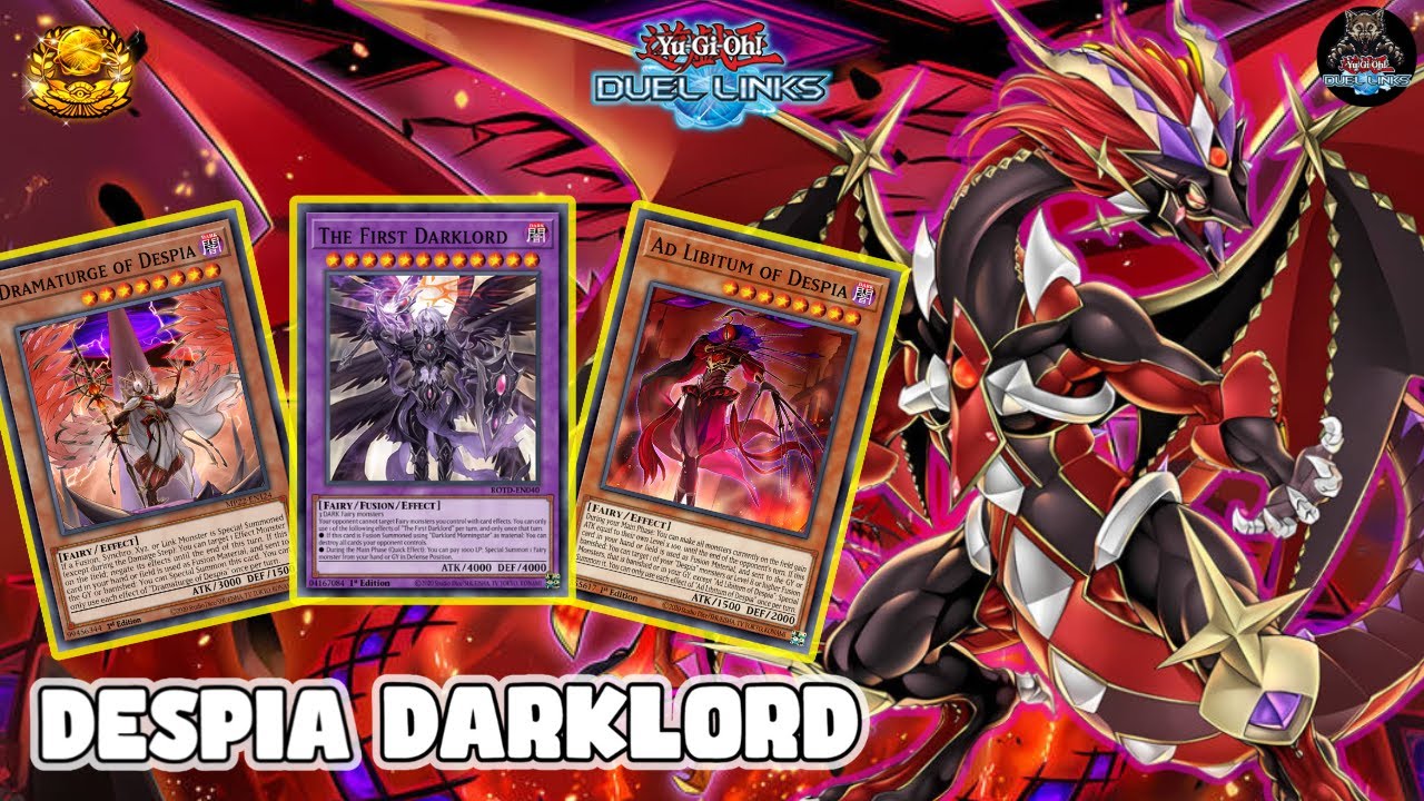 DESPIA DECK! + DARKLORD - NEW TIER I - [ Yu-Gi-Oh! Duel Links ]
