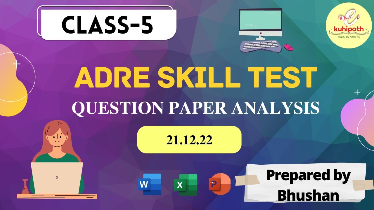ADRE Skill Test | Question Paper Analysis | Exam Review for 21.12.2022