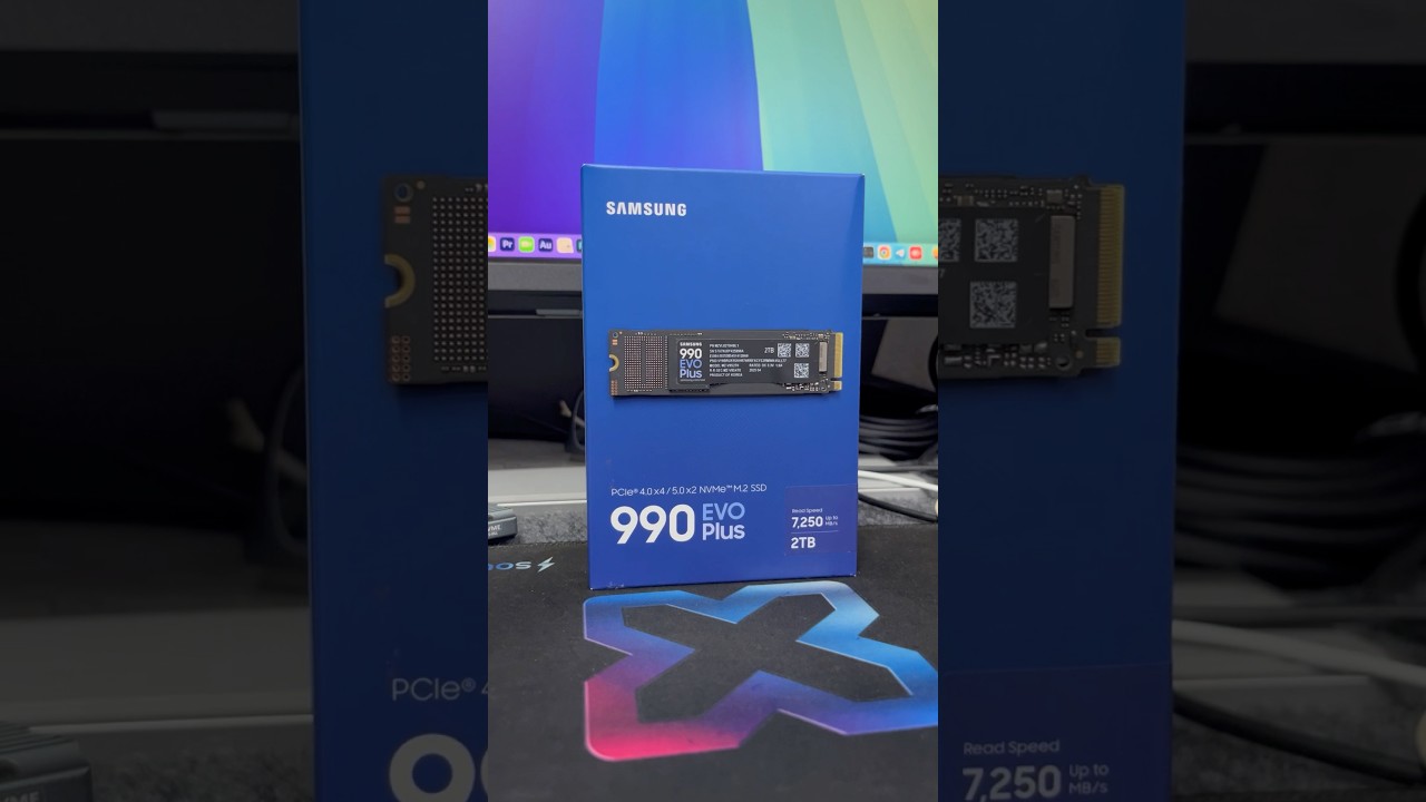 Samsung 990 EVO Plus | Apple Mac Mini Best NVMe SSD 2TB | Gen 5 7250 MBPS Speed | 