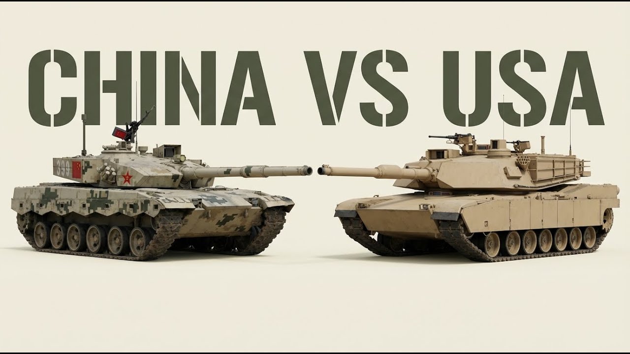 Every Modern Chinese Tank Ever Made (VS. US Abrams)