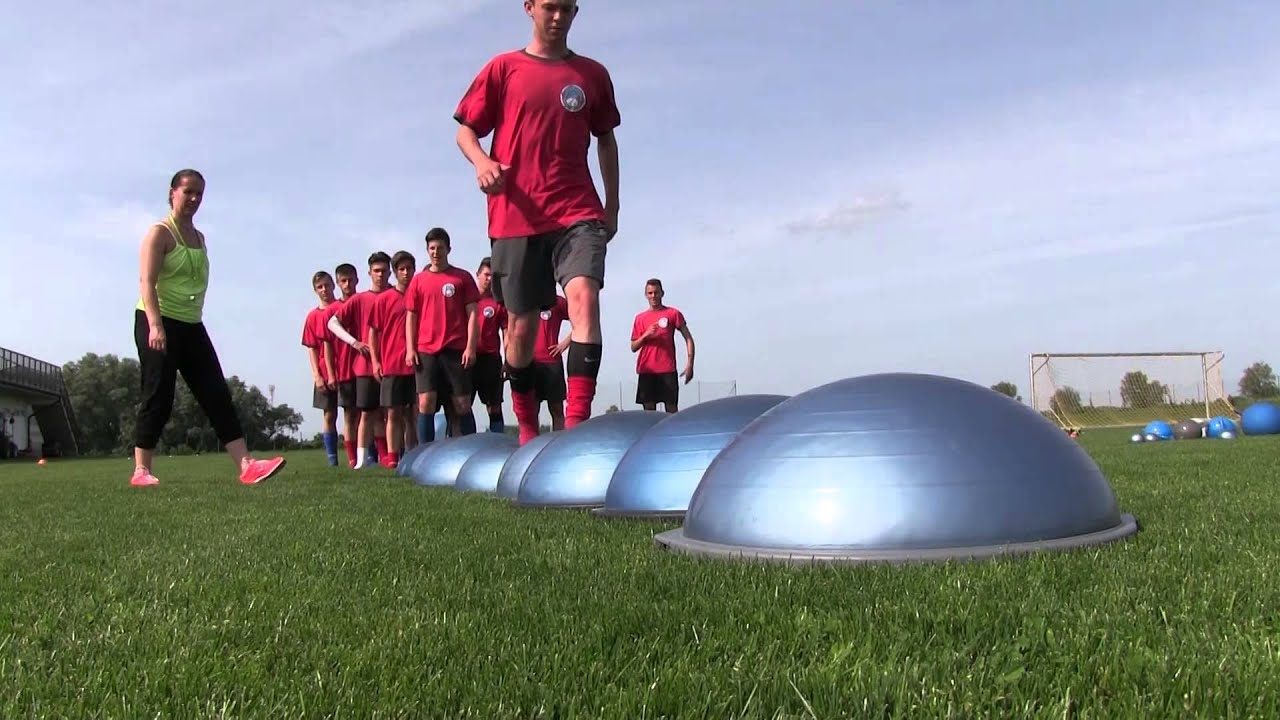 Bosu Training for football players