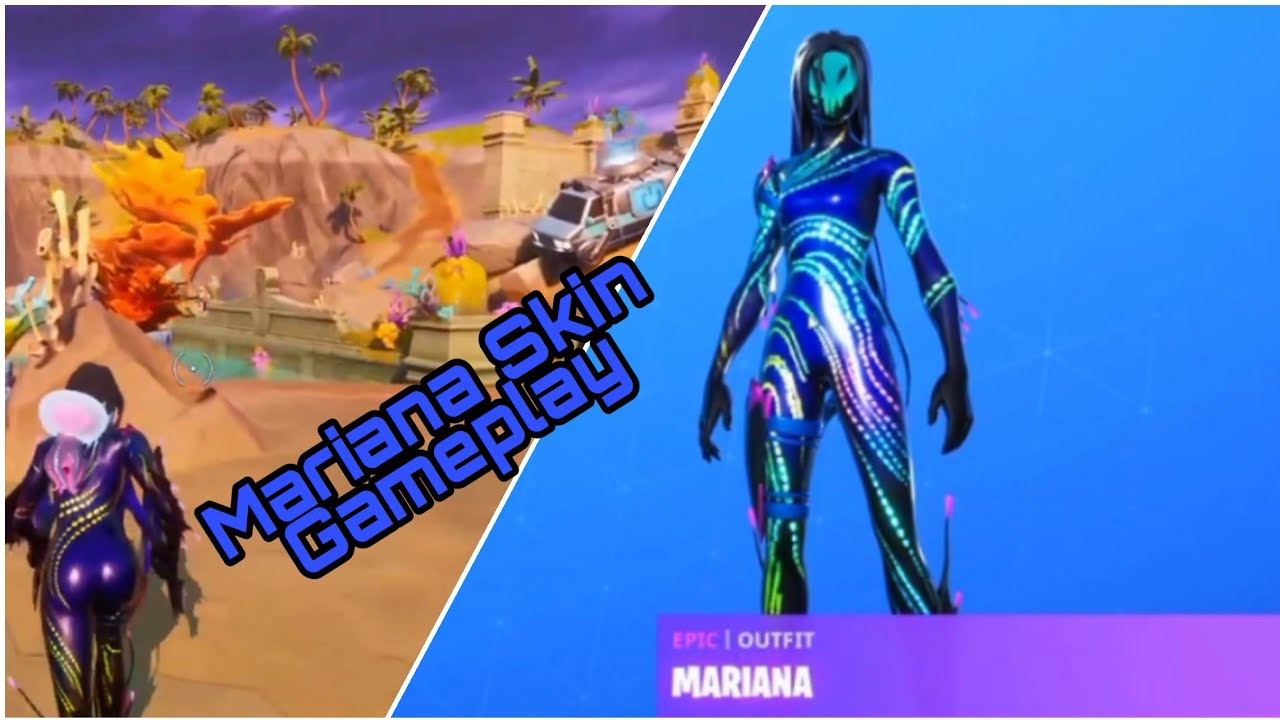 Fortnite Mariana Skin Gameplay