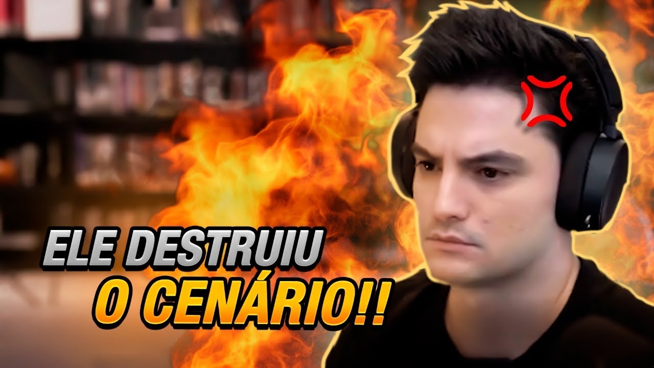 O FELIPE NETO DESTRUIU O CENÁRIO DELE!