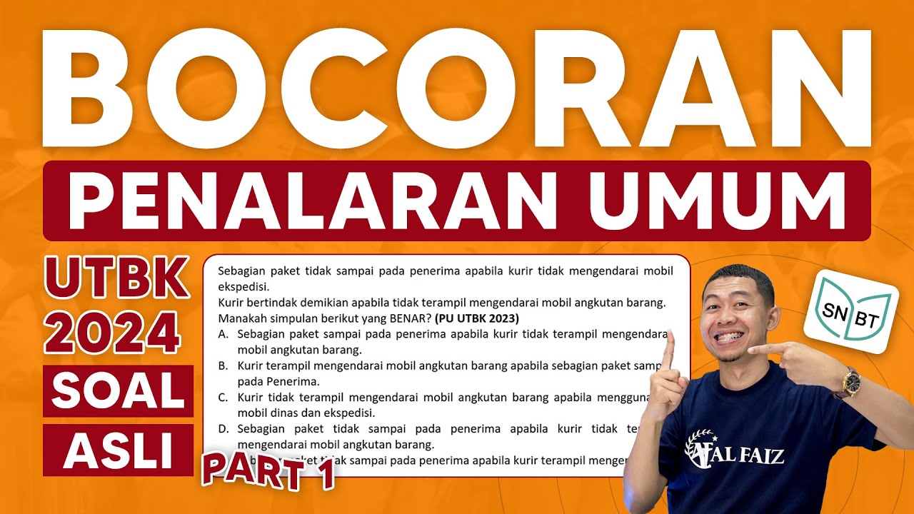 SOAL UTBK 2024 PENALARAN UMUM