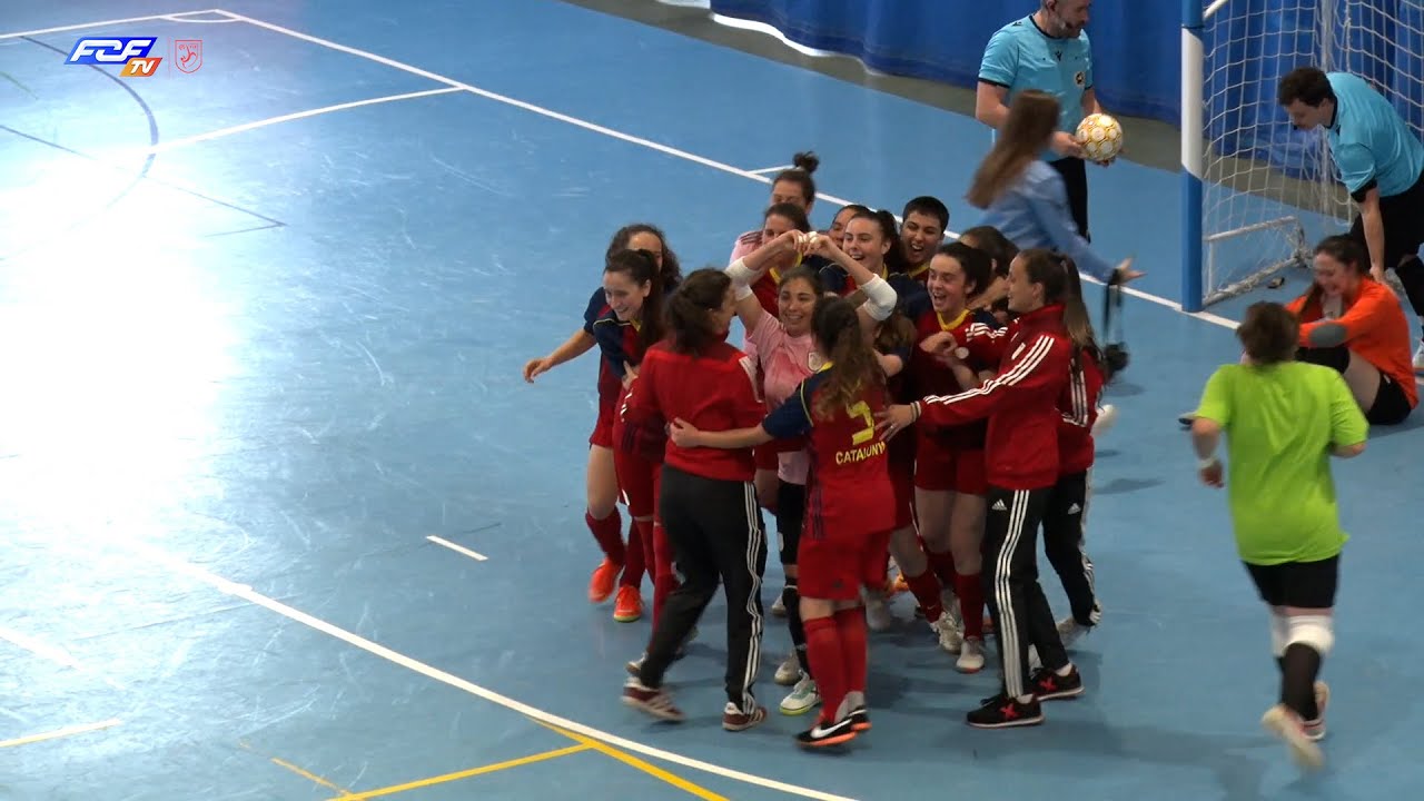 Catalunya sub 16 femenina - Aragó. Campionat d'Espanya sub 16 Futbol Sala