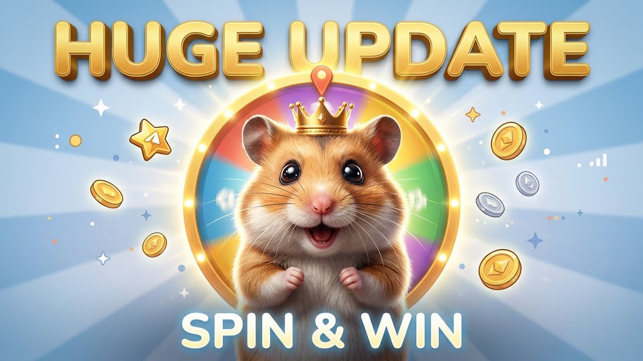 HUGE UPDATE! Passive Income, Spin & Win, and More in Crypto Hamster