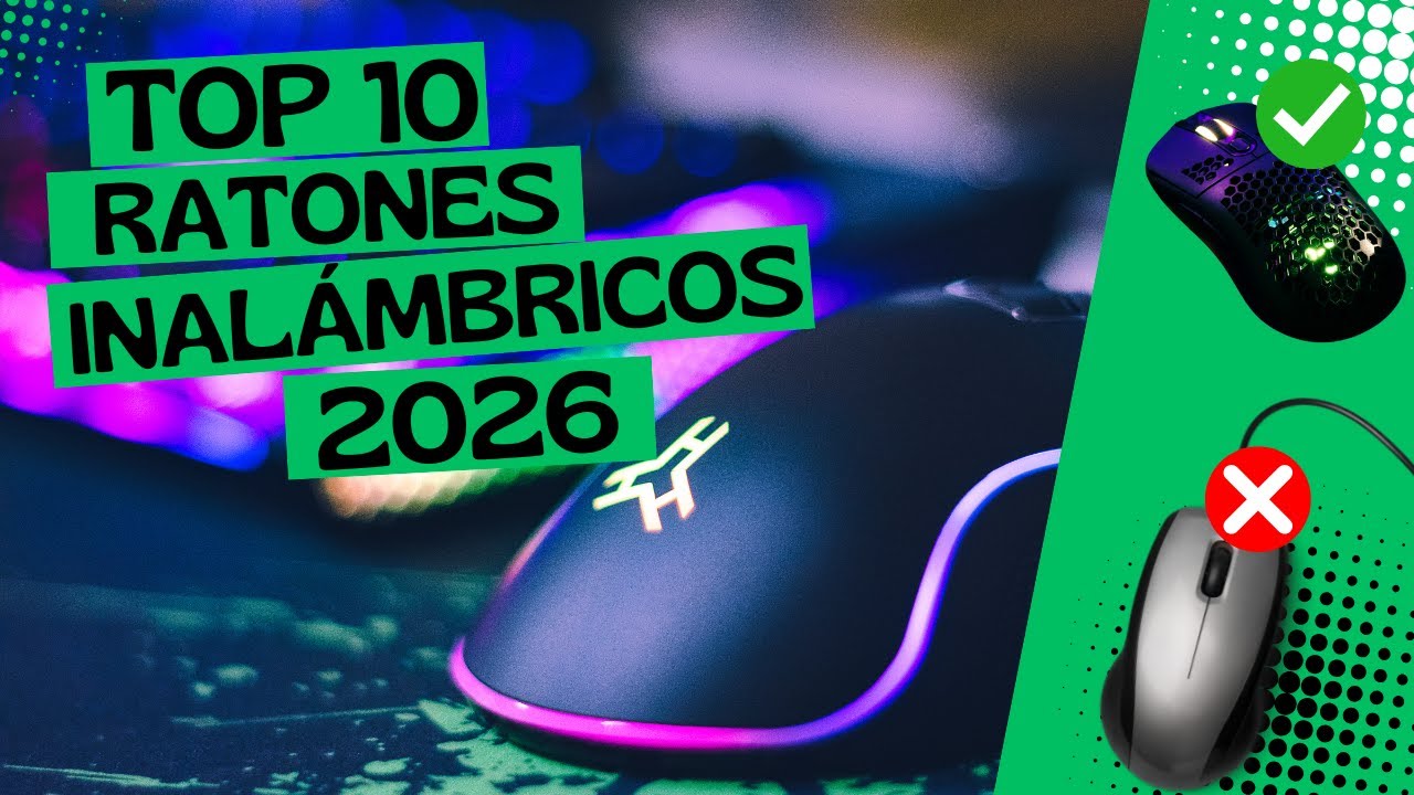 🟢Los Mejores RATONES INALÁMBRICOS para Gamers y Trabajadores