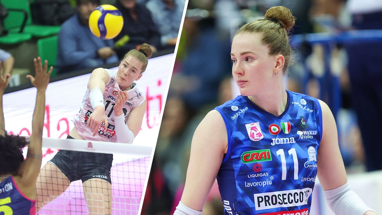 ASTONISHING BELLA HAAK, 41 POINTS & Top Scorer in Game-3 Final Scudetto Conegliano - Scandicci