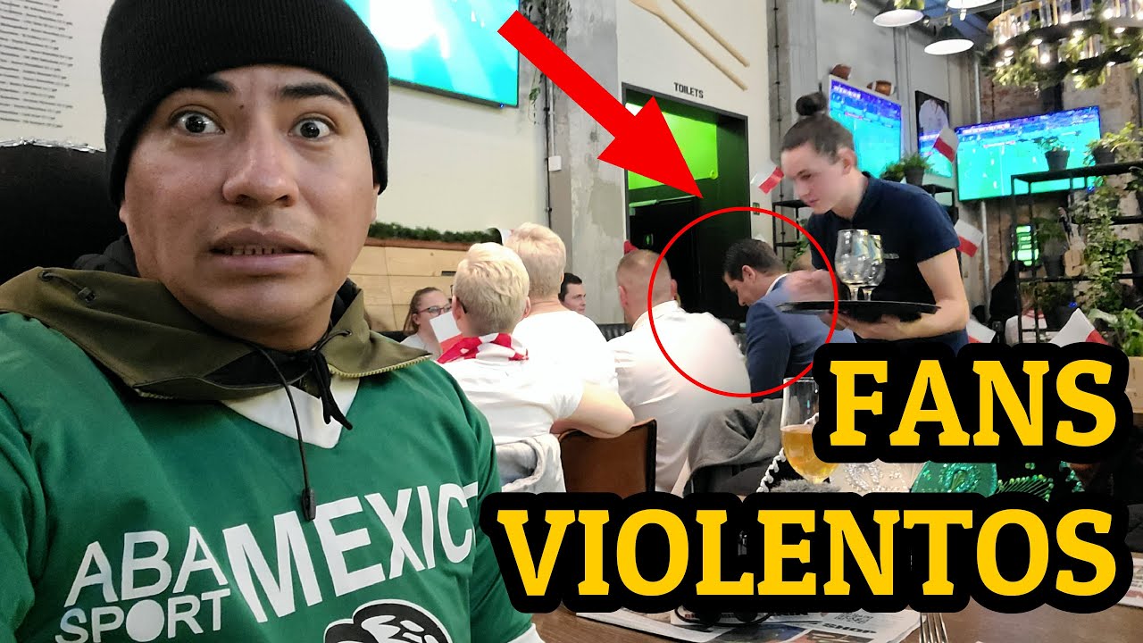 Agreden a Mexicanos en Polonia por apoyar a Mexico? APRENDI A LA MALA.