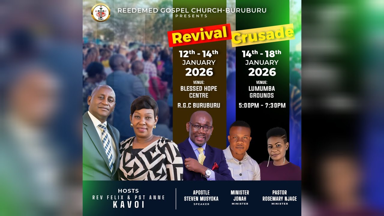 Good News Gospel Campaign || Jericho Grounds || Apostle Steve Musyoka || 16th January 2026