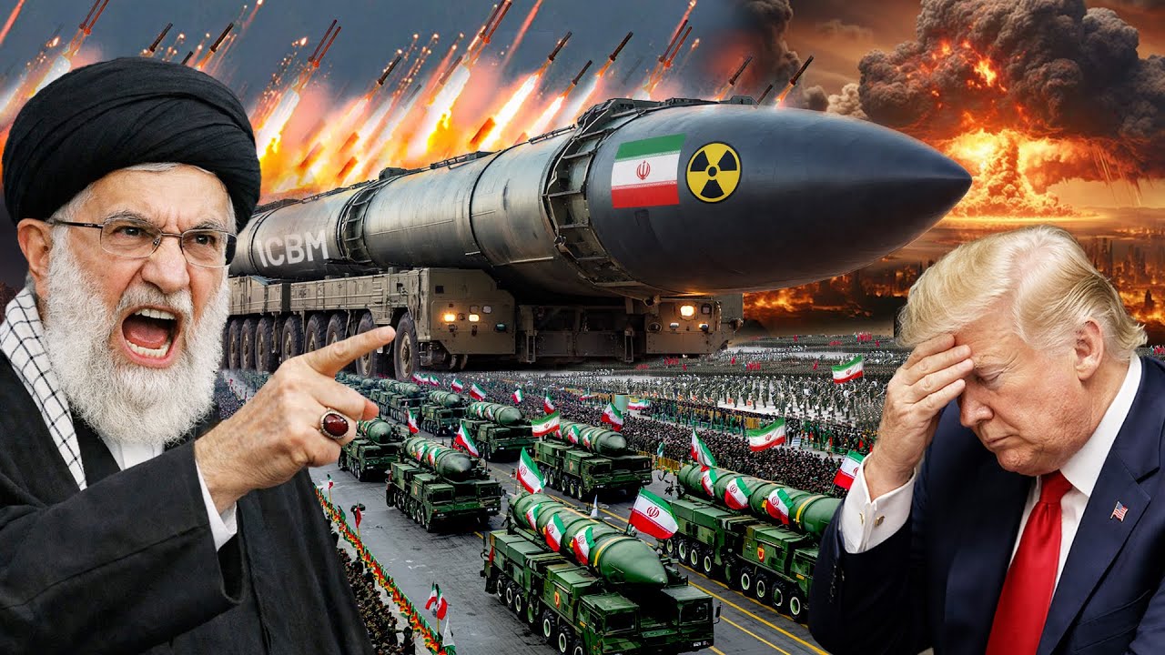 Ali Khamenei Tampar Wajah Trump di Timur Tengah! Rudal Nuklir Iran Siap? Trump & Netanyahu Ciut