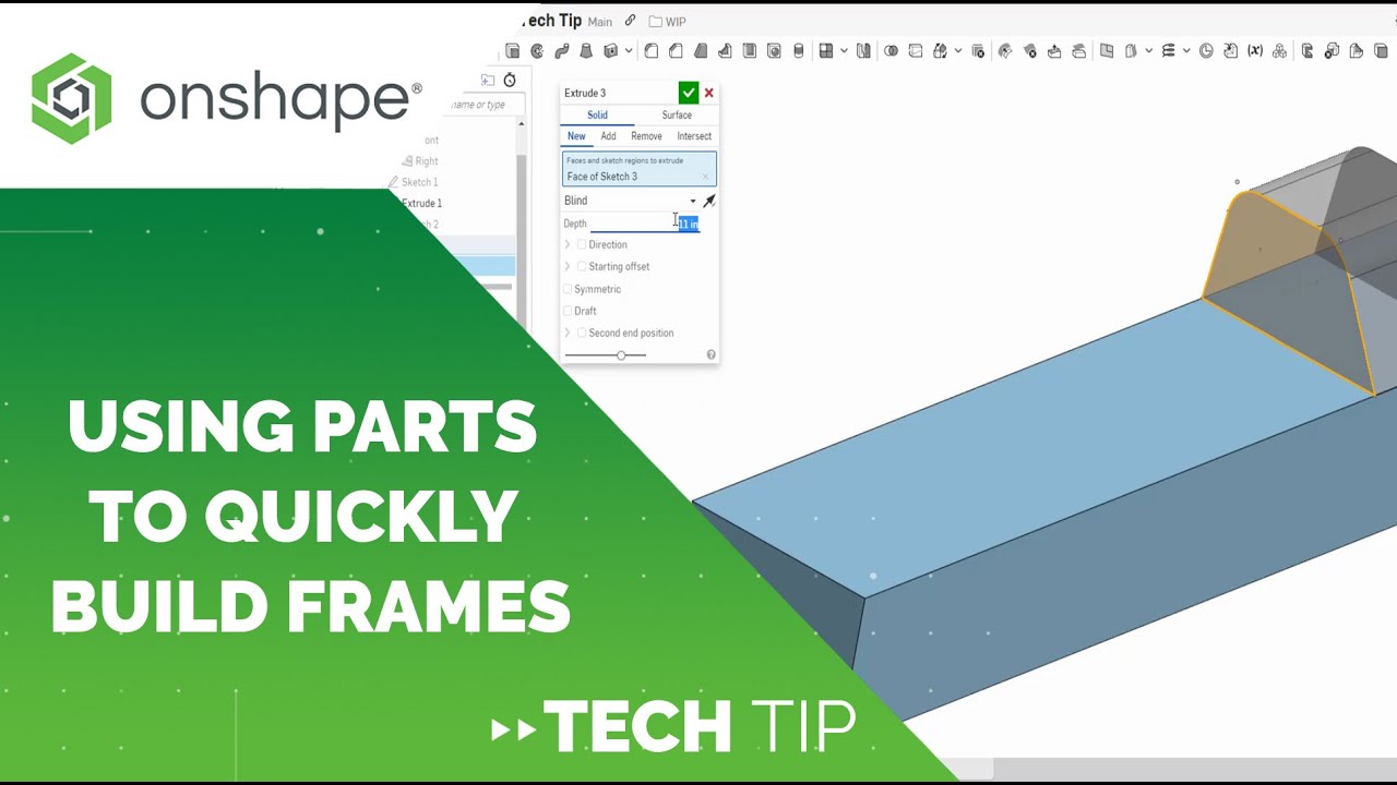 Tech Tip: How to Use Parts to Quickly Build Frames